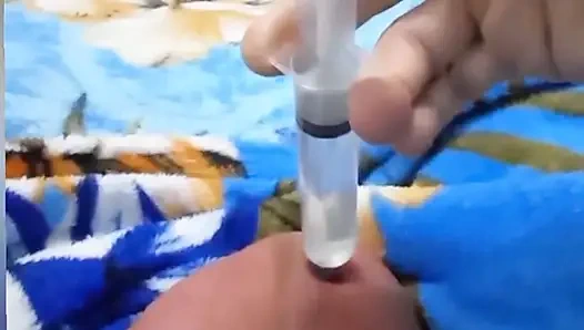 Her yumurtaya 60cc salin enjeksiyonu