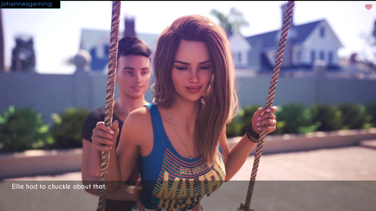 AWAM – Dylan and Ellie have a great time together.