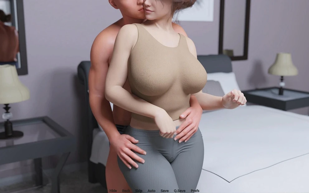 Проблемы с сердцем - глава 5 - Amelie заметила выпуклость John во время применения увлажняющего крема