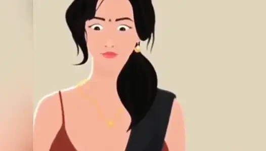 Bhabhi ji ko mast chut ko chatne me maja aaya