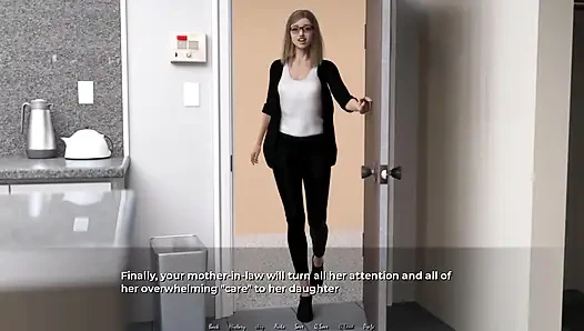 Aşağı taşınma: İtaatkar ev kocası tüm ev ödevini yaparken karısı rahatlıyor ep.48