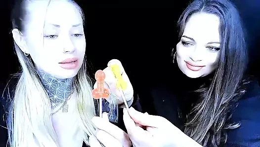 Sucking Candy Cocks While Roasting Your Micro-dick!