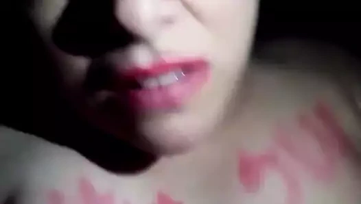 Kirli konuşma sürtük gets ona delikler becerdin tarafından siyah horoz