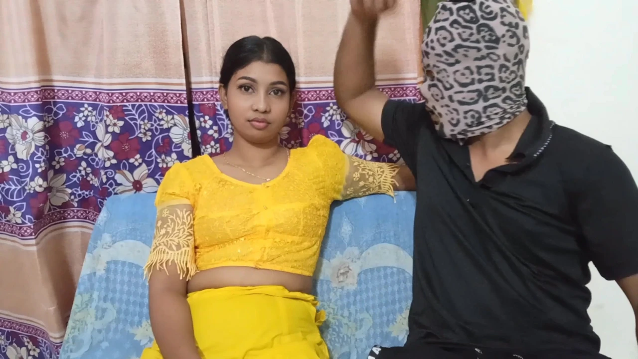 Indian Bengali Stepmom Shared Single Bed and Made Stepson Happy Full Bangla Audio Full face enjoying my sex video