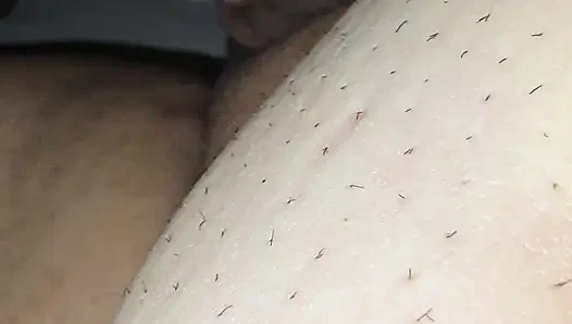 Step sister saw step brother big erection handjob his dick