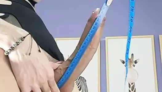 Sıcak bebek ölçüm ona dev horoz