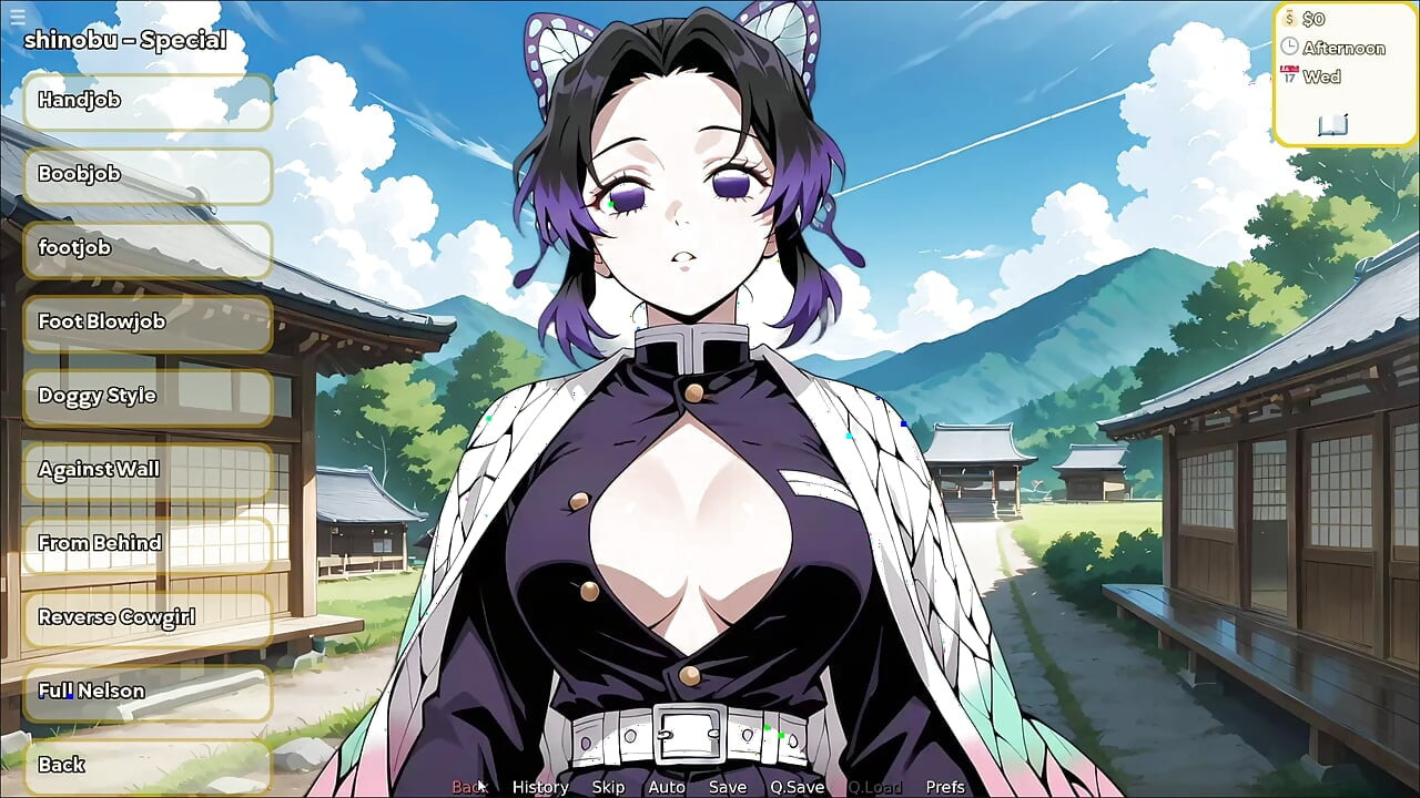 Hentai hustle - şeytan avcısı shinobu'nun sıkı götünü sikiyor
