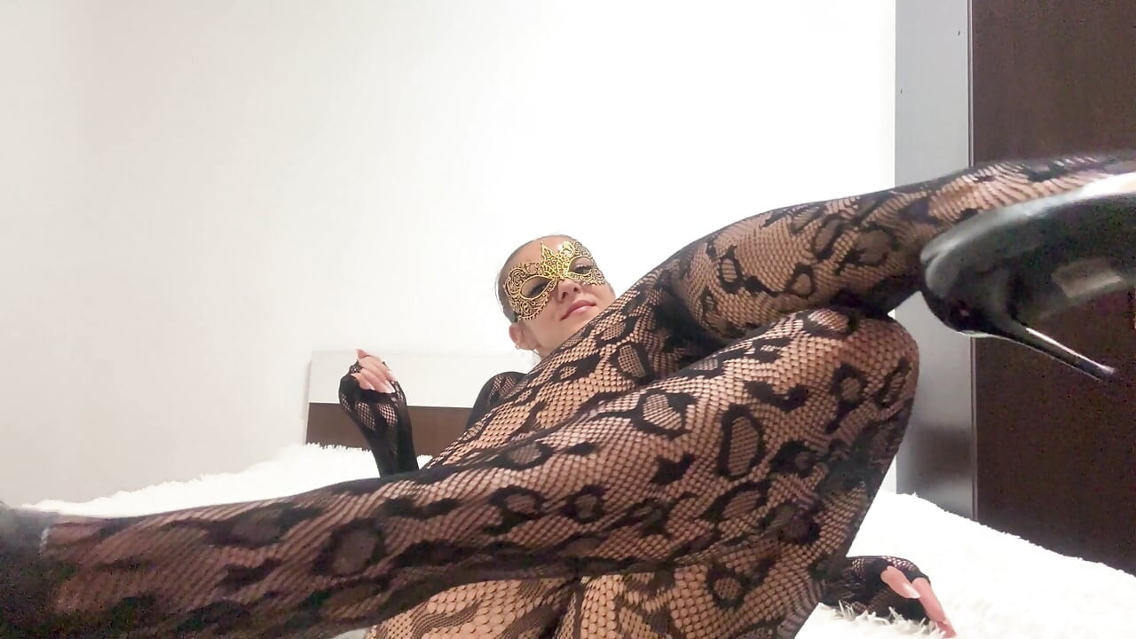 Yeni Bodystockings Bana Büyük Bir Fışkırtma Yapana Kadar Amımı Heyecanlandırdı Bebeğim