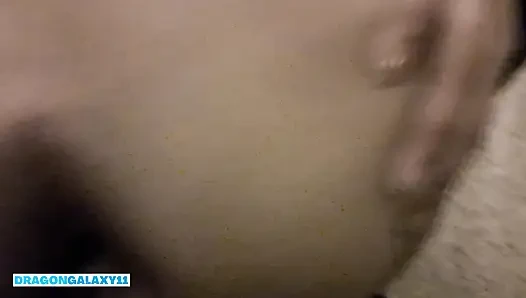 Halka açık bir sokakta dölleme ile anal seks