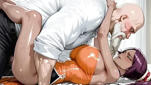 Genryusai x yoruichi (ağartıcı)