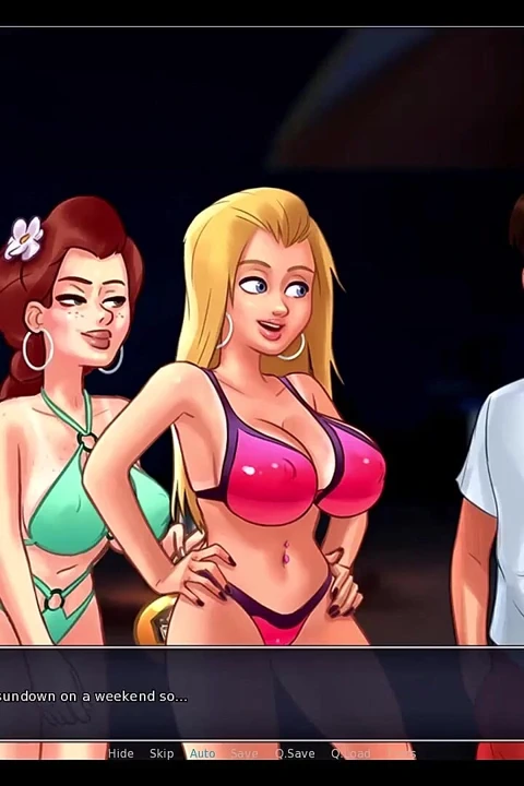 Yaz mevsimi efsanesi - Johannes ve bayanlar bottelde oynaşıyor ... Erik ve Johannes Bayan Johnson'ı sikiyor.