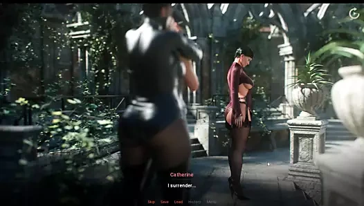 İmparatoriçe oyunu - büyük memeli milf oğlunun arkadaşını sikiyor