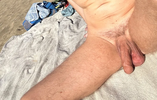 Gran Canaria Public dick slips exhibitionist big uncut cock wants to be seen