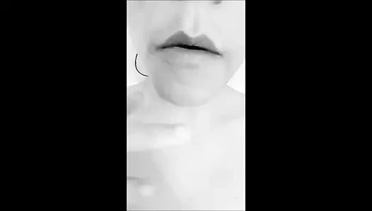 Siyah beyaz banyo dumanı