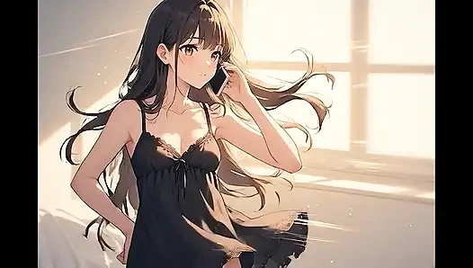 Yapay zeka tarafından oluşturulan sevgililer günü çizgi film içeriği 18 yaşındaki anime kızın sansürsüz videosu, Kiidzy Animates'in 3 boyutlu çizgi film yakın çekimi