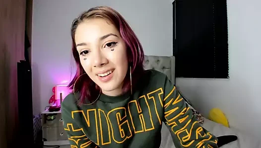 Otaku sürtük gets dik ve gösterileri sen ona sulu memeler ve göt