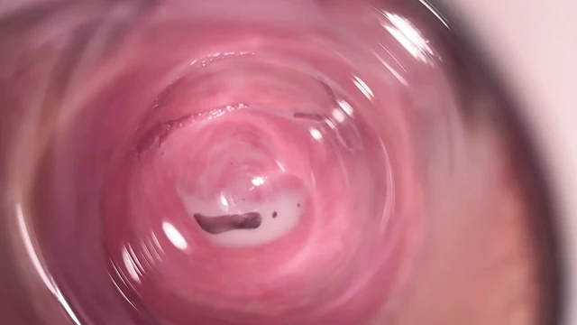 Грязный разговор и камера глубоко внутри сливочной киски юной Mia