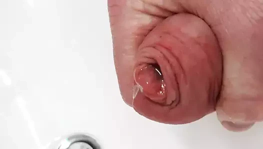 pompalanan dick dışarı akan precum