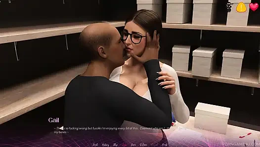 Ofiste yolsuzluk: büyük memeli sekreter Gail terfisini büyük zenci yarağı patronundan kazanıyor - ofiste bölüm 3 hasarlı coda - porno oyunu tarafından 4u