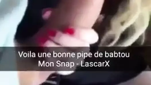 Je me fais suce ma grosse queue de cheval par une babtou