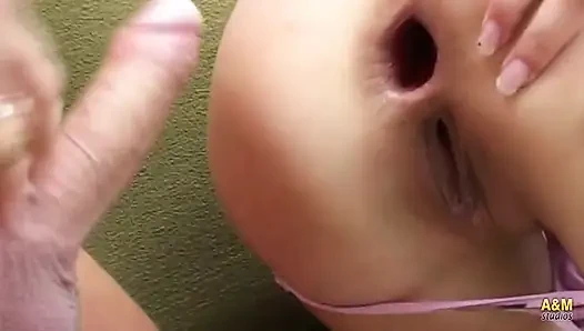 Süper ateşli çiftlerin grup seks partisi.