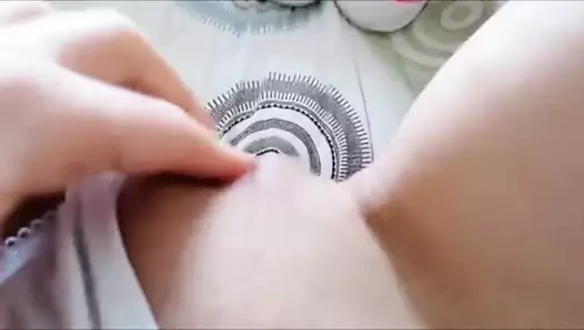 Yakın çekim yüzüme sürtünerek