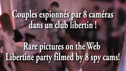 Kamera casusu soiree privee! Fransız gizli kamera149