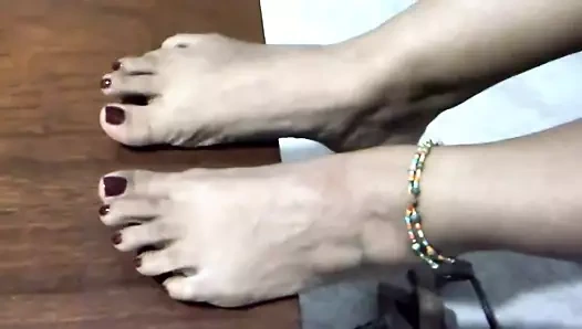 Ayak fetişi, stiletto, platform ayakkabı, yüksek topuklu 40