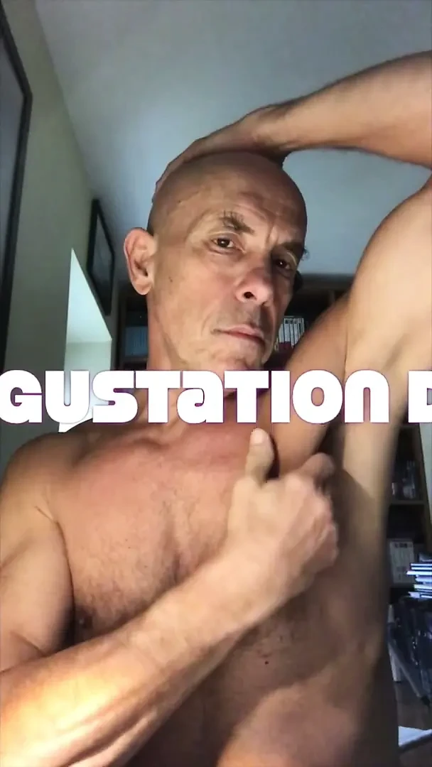 The Centurion masturbates and tastes his cum