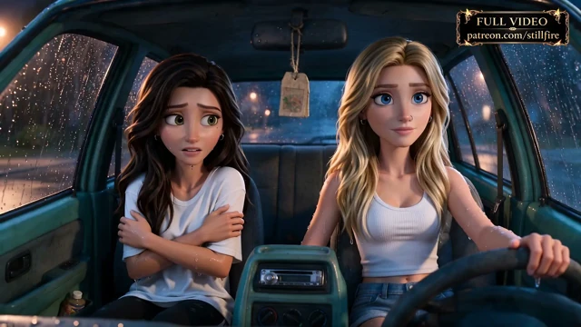 Elara ve Nora duş alıyor