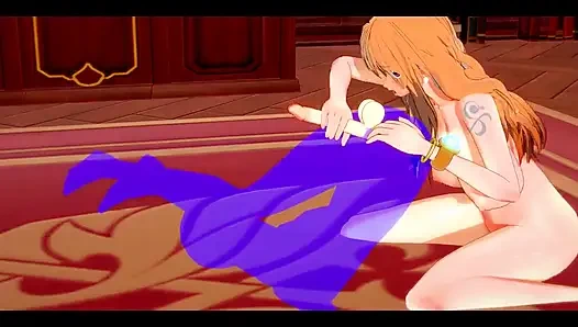 Tek parça hentai - nami hardsex - Japon Asyalı manga anime film oyunu porno