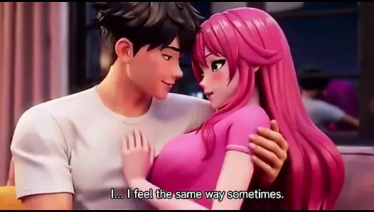 Üvey kız kardeş arzusunu tamamladıktan sonra üvey erkek kardeşini baştan çıkarıyor