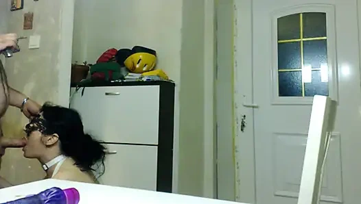 Olgun evli kadın yüz sikişi