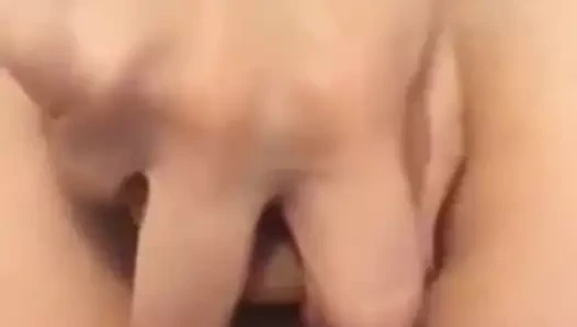 kız parmak masturbasyon