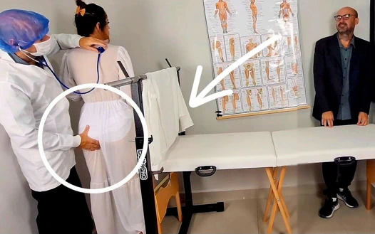 Doktor gavatın nişanlısını karşı koyamadı!