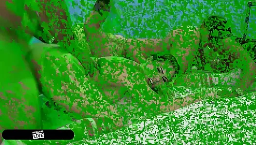 Brooke Haven'ın amcığı paskalyada yumurta parçalayan sikişte boşalıyor!