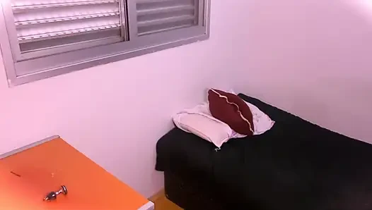 Cep telefonu yaramaz iri güzel kadının komşusuyla gösteriş yaptığını ve dalga geçilmesini kaydetti - Mary Jhuana