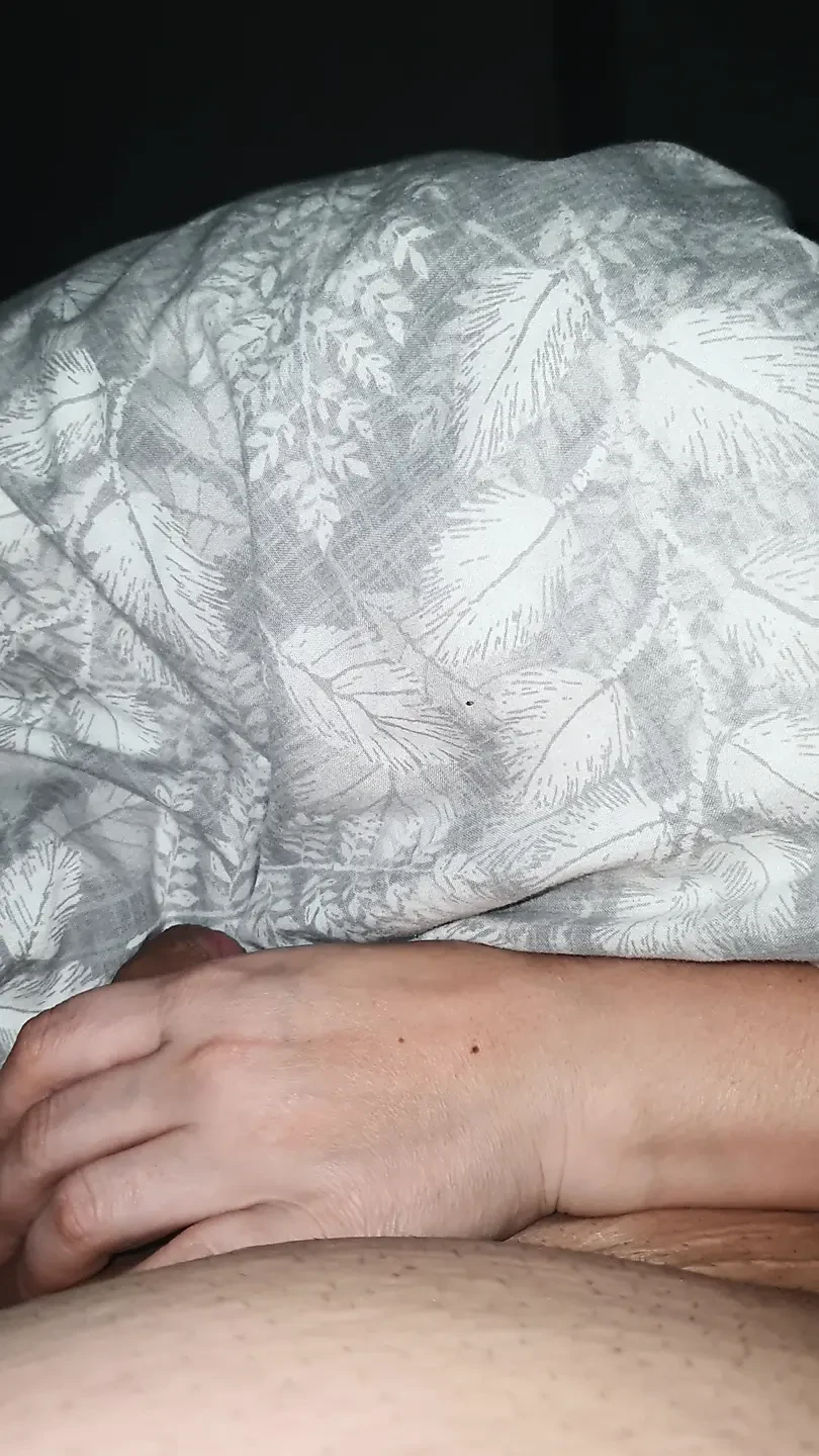 Step mom relaxing massage for step son big dick in bed
