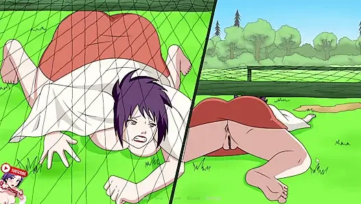 Anal exercise with Anko from Naruto. Kunoichi sex training. The 3 tests and final challenge