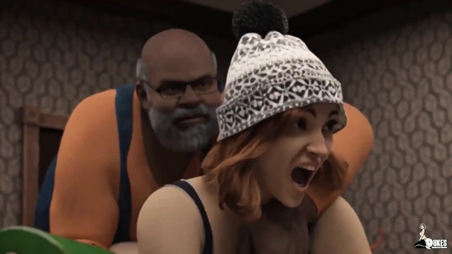 Düzgün vücutlu evli kadın noelden önceki bütün gününü siyah yarak alarak geçiriyor