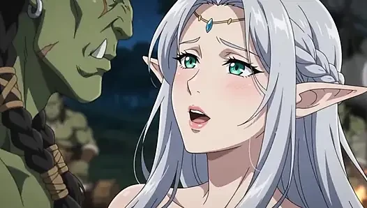 Captured by the Orc Warlord Elf Princess's Forbidden Night