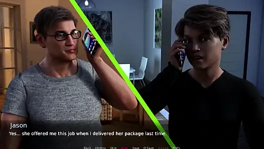 Tombul şehri #2 - Bayan Russell ve Pamela Jason'a oral seks yaptı... Gloria sikiliyor