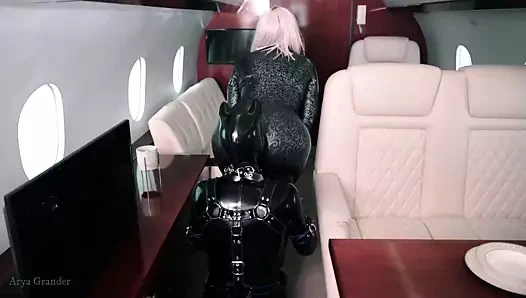 Arya grander, onun pozitif femdom roleplay hafif bdsm oyunu