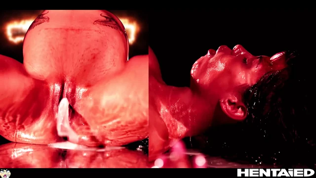 Хентай - экзорцизм - горячего колумбийского демона трахнули инопланетяне