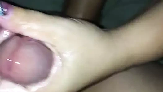 Anal büyük ayak fisting