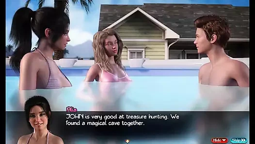 Nadia'nın hazinesi: arka bahçede bikini partisi ep.39