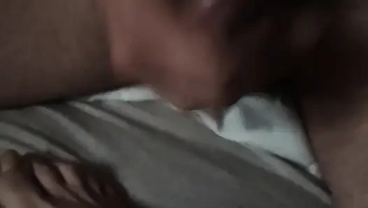 Mariafemdom ayağında sabah el işi