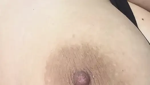Mom bounces her big giant tits very delicious