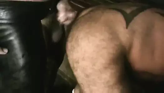 Motorcu üvey babalar eğleniyor