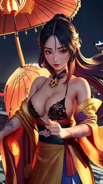 Захватывающий момент из "Японские девушки с большими сиськами в храме (модели Ай)"